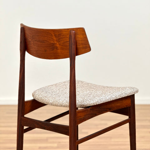 Set of 4 dining chairs in santos rosewood, 1950s-60s, Denmark - Beyo Vintage