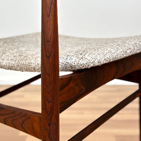 Set of 4 dining chairs in santos rosewood, 1950s-60s, Denmark - Beyo Vintage