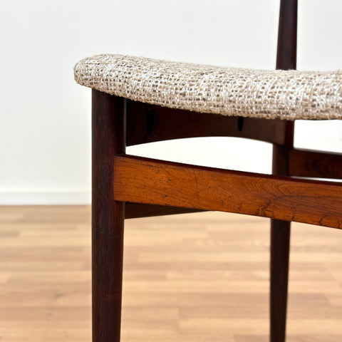 Set of 4 dining chairs in santos rosewood, 1950s-60s, Denmark - Beyo Vintage