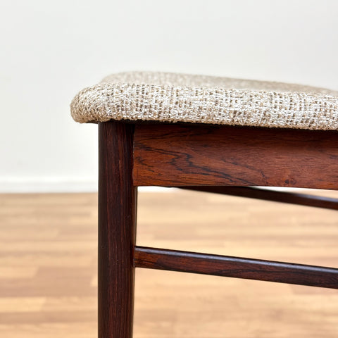 Set of 4 dining chairs in santos rosewood, 1950s-60s, Denmark - Beyo Vintage
