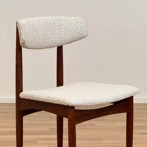 Set of 4 dining chairs in Santos rosewood, 1950s-60s, Denmark - Beyo Vintage