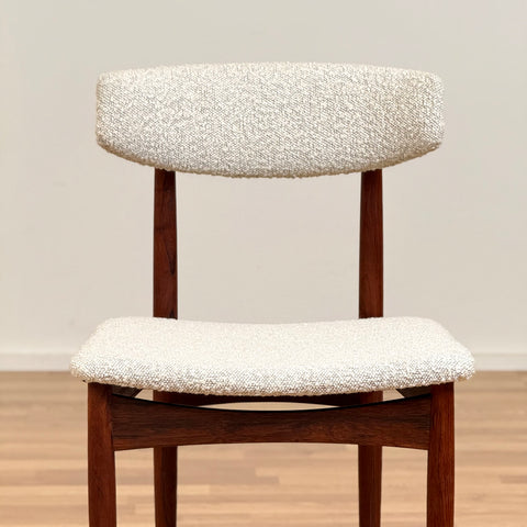 Set of 4 dining chairs in Santos rosewood, 1950s-60s, Denmark - Beyo Vintage
