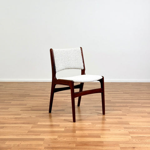 Set of 4 dining chairs in solid Santos rosewood, by Eric Buch, 1950s-60s, Denmark - Beyo Vintage