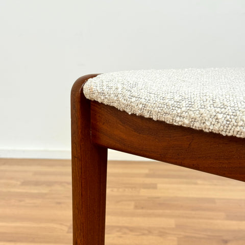 Set of 4 dining chairs in teak, 1950s-60s, Denmark