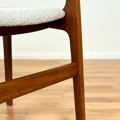 Set of 4 dining chairs in teak, 1950s-60s, Denmark