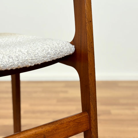 Set of 4 dining chairs in teak, 1950s-60s, Denmark