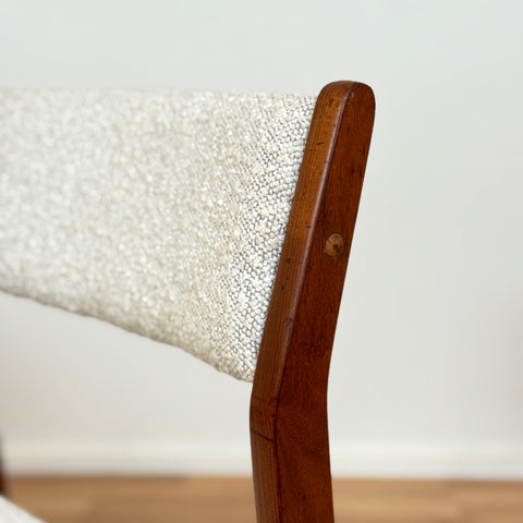 Set of 4 dining chairs in teak, 1950s-60s, Denmark