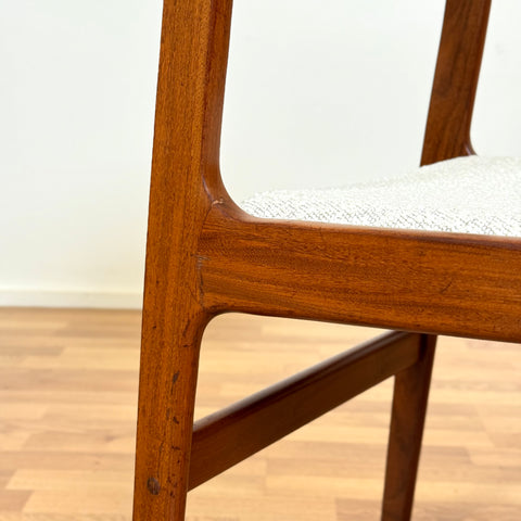 Set of 4 dining chairs in teak, 1950s-60s, Denmark