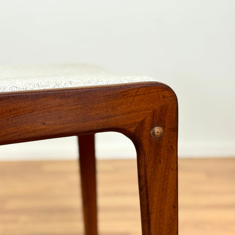 Set of 4 dining chairs in teak, 1950s-60s, Denmark