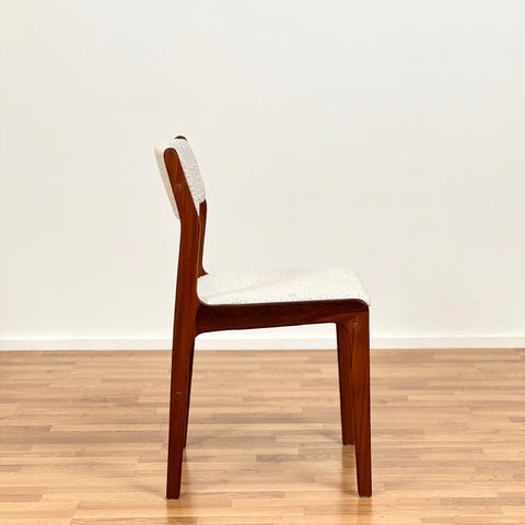 Set of 4 dining chairs in teak, 1950s-60s, Denmark