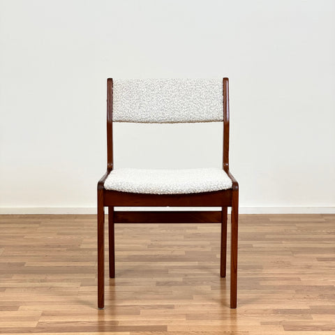 Set of 4 dining chairs in teak, 1950s-60s, Denmark