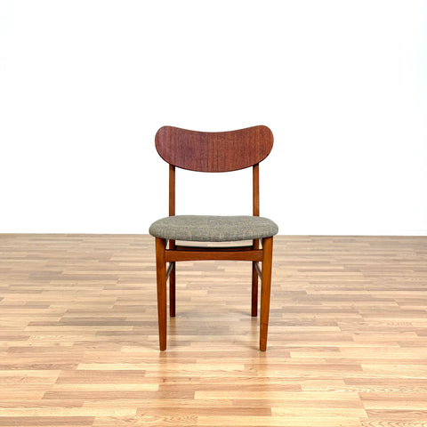 Set of 4 dining chairs in teak & beech, 1950s-60s, Denmark - Beyo Vintage
