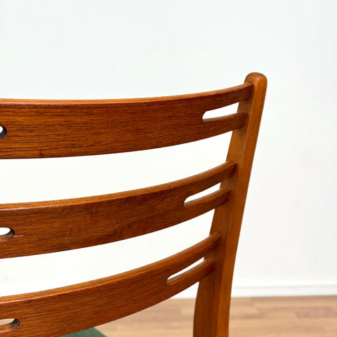 Set of 4 dining chairs in teak & beech by Fartsrup model 219, 1950s-60s, Denmark - Beyo Vintage