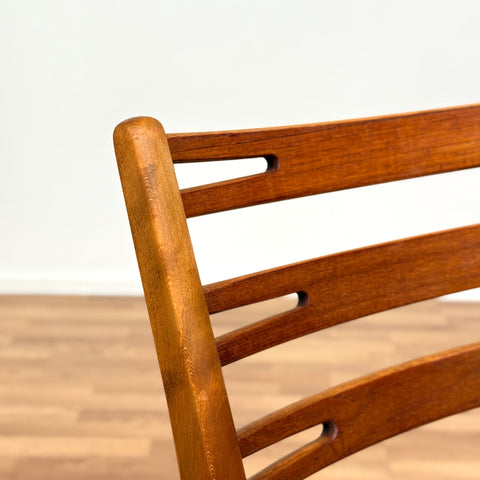 Set of 4 dining chairs in teak & beech by Fartsrup model 219, 1950s-60s, Denmark - Beyo Vintage