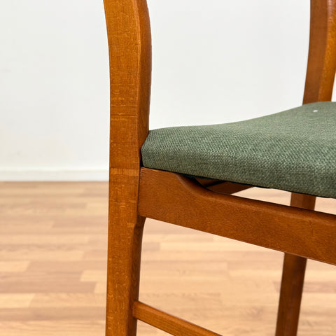 Set of 4 dining chairs in teak & beech by Fartsrup model 219, 1950s-60s, Denmark - Beyo Vintage