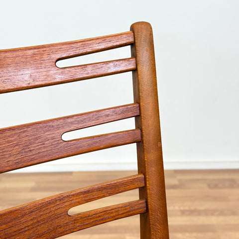 Set of 4 dining chairs in teak & beech by Fartsrup model 219, 1950s-60s, Denmark - Beyo Vintage