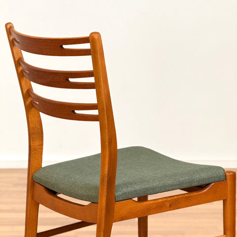 Set of 4 dining chairs in teak & beech by Fartsrup model 219, 1950s-60s, Denmark - Beyo Vintage
