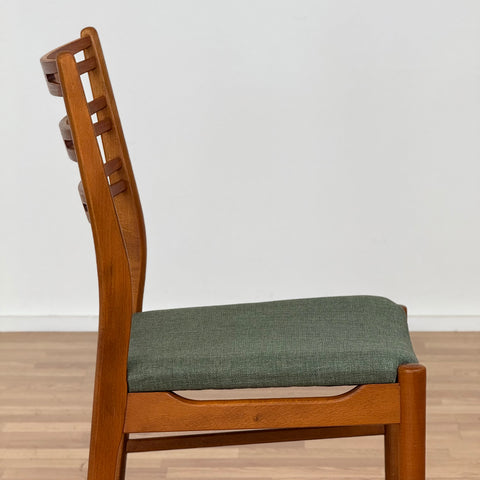 Set of 4 dining chairs in teak & beech by Fartsrup model 219, 1950s-60s, Denmark - Beyo Vintage