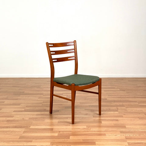 Set of 4 dining chairs in teak & beech by Fartsrup model 219, 1950s-60s, Denmark - Beyo Vintage