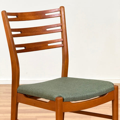 Set of 4 dining chairs in teak & beech by Fartsrup model 219, 1950s-60s, Denmark - Beyo Vintage