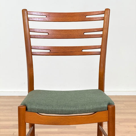Set of 4 dining chairs in teak & beech by Fartsrup model 219, 1950s-60s, Denmark - Beyo Vintage