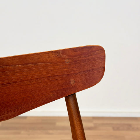 PRICE Set of 4 dining chairs in teak & beech by Findahl, 1950s-60s, Denmark - Beyo Vintage