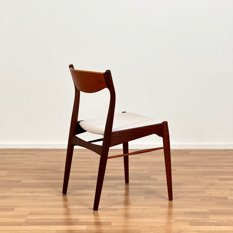 Set of 4 dining chairs in teak by Ærthøj Jensen & Mølholm, 1950s-60s, Denmark