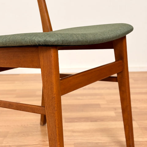 PRICE Set of 4 dining chairs in teak by Findahl, 1950s-60s, Denmark - Beyo Vintage