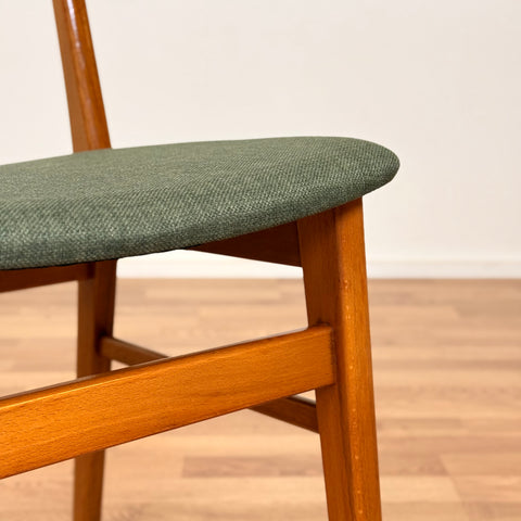 PRICE Set of 4 dining chairs in teak by Findahl, 1950s-60s, Denmark - Beyo Vintage