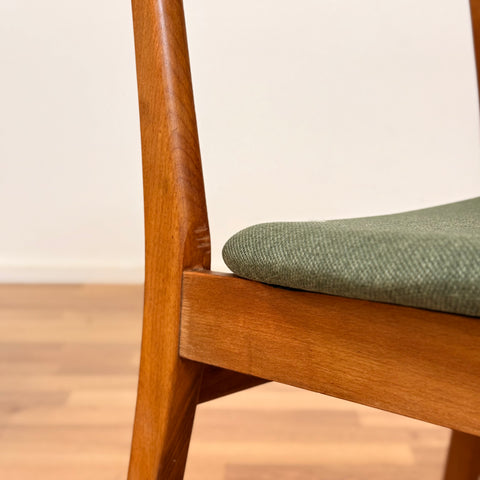 PRICE Set of 4 dining chairs in teak by Findahl, 1950s-60s, Denmark - Beyo Vintage