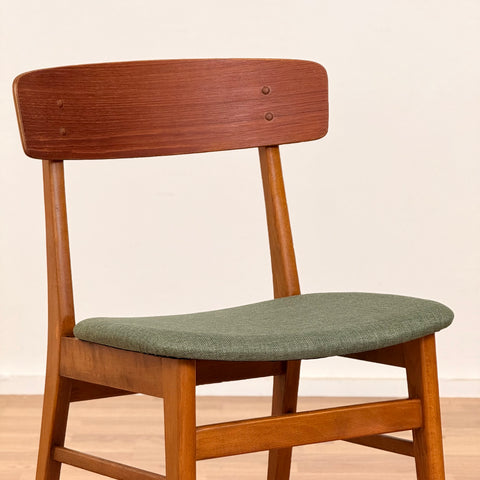 PRICE Set of 4 dining chairs in teak by Findahl, 1950s-60s, Denmark - Beyo Vintage