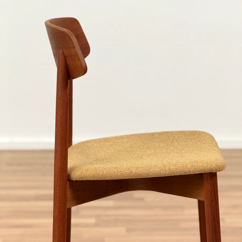 Set of 4 dining chairs in teak by Harry Østergaard, 1950s-60s, Denmark - Beyo Vintage