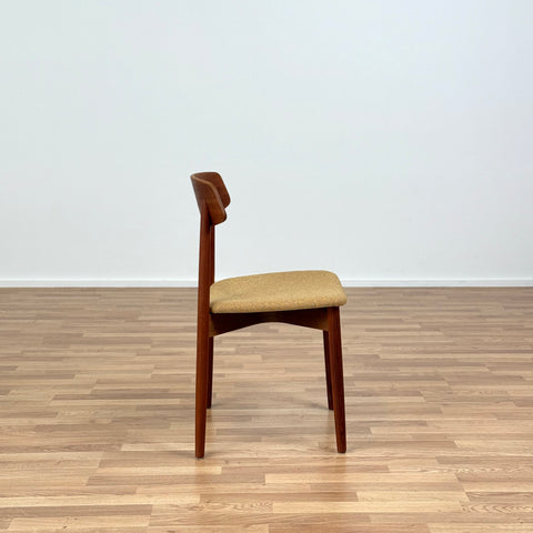 Set of 4 dining chairs in teak by Harry Østergaard, 1950s-60s, Denmark - Beyo Vintage