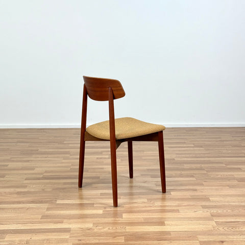 Set of 4 dining chairs in teak by Harry Østergaard, 1950s-60s, Denmark - Beyo Vintage