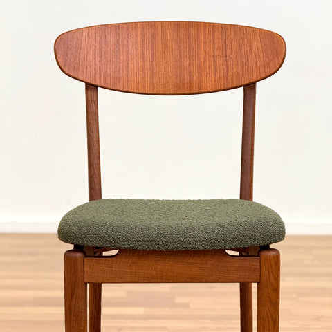 Set of 4 dining chairs in teak by Skive Møbelfabrik, 1950s-60s, Denmark - Beyo Vintage