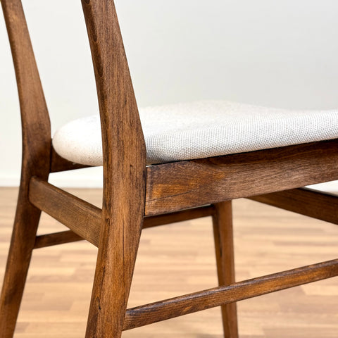 PRICE Set of 4 dining chairs "model 210" in teak by Farstrup, 1950s-60s, Denmark - Beyo Vintage