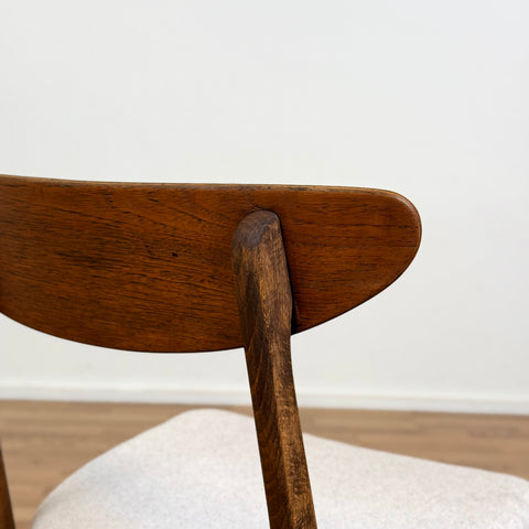 PRICE Set of 4 dining chairs "model 210" in teak by Farstrup, 1950s-60s, Denmark - Beyo Vintage