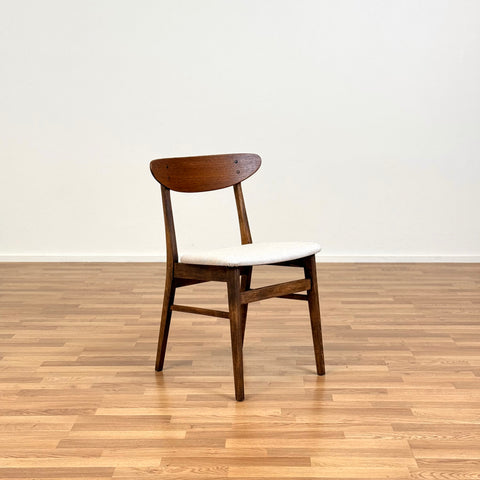 PRICE Set of 4 dining chairs "model 210" in teak by Farstrup, 1950s-60s, Denmark - Beyo Vintage