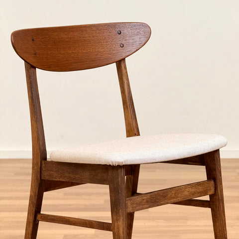 PRICE Set of 4 dining chairs "model 210" in teak by Farstrup, 1950s-60s, Denmark - Beyo Vintage
