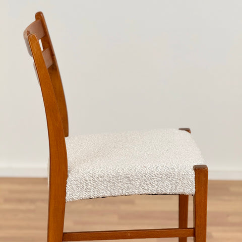 Set of 4 dining chairs with bouclé - Beyo Vintage