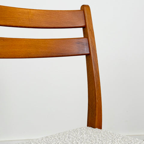 Set of 4 dining chairs with bouclé - Beyo Vintage