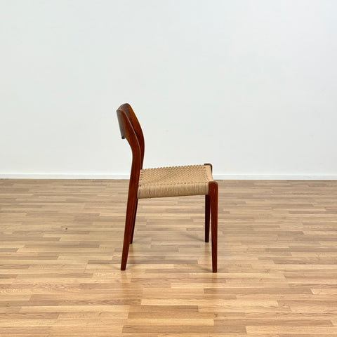 Set of 4 NIELS O. MØLLER , model '71', in teak, 1950s-60s, Sweden - Beyo Vintage
