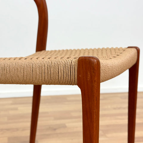 Set of 4 NIELS O. MØLLER , model '71', in teak, 1950s-60s, Sweden - Beyo Vintage