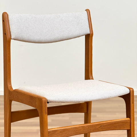 Set of 4 oak dining chairs by Erik Buch, 1950s-60s, Denmark - Beyo Vintage