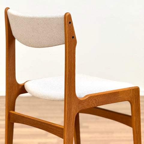 Set of 4 oak dining chairs by Erik Buch, 1950s-60s, Denmark - Beyo Vintage