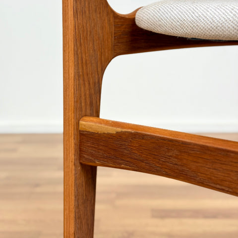 Set of 4 oak dining chairs by Erik Buch, 1950s-60s, Denmark - Beyo Vintage