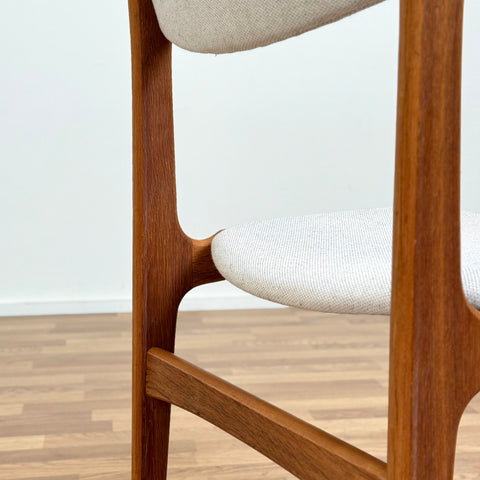 Set of 4 oak dining chairs by Erik Buch, 1950s-60s, Denmark - Beyo Vintage