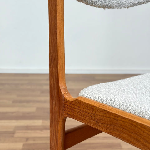 Set of 6 dining chairs in oak by Erik Buch, 1950s-60s, Denmark - Beyo Vintage