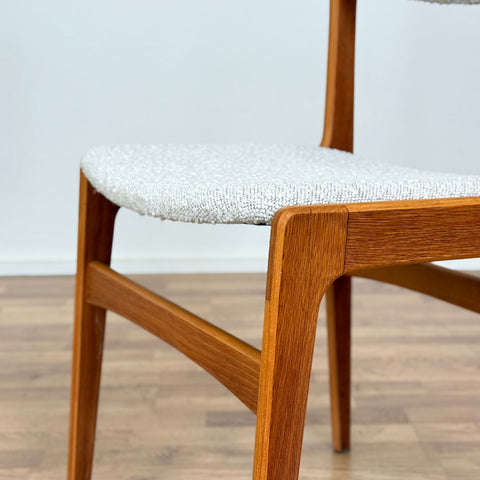 Set of 6 dining chairs in oak by Erik Buch, 1950s-60s, Denmark - Beyo Vintage