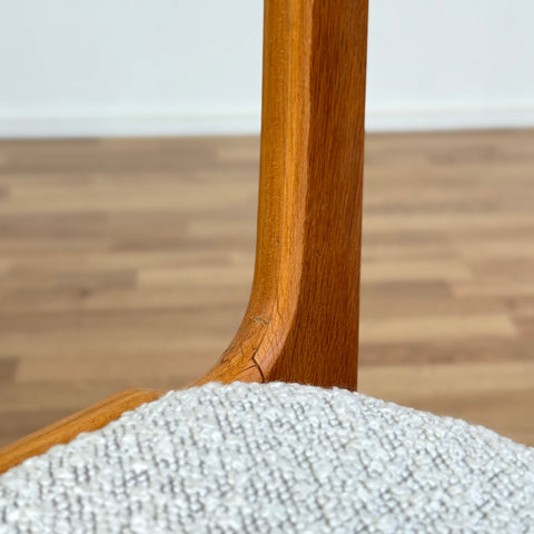 Set of 6 dining chairs in oak by Erik Buch, 1950s-60s, Denmark - Beyo Vintage